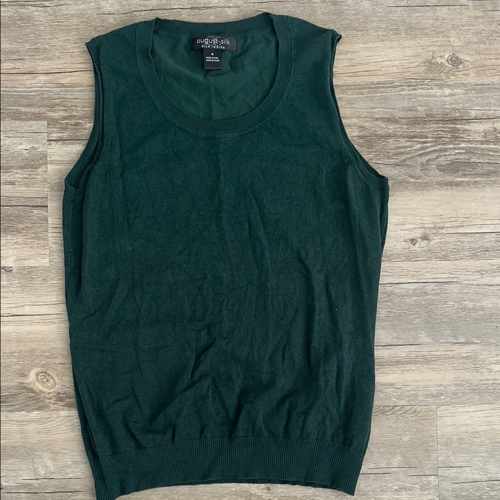 Ladies August Silk sleeveless top